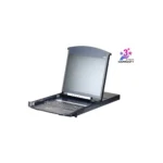 ATEN | 19″ 8 Port  cat5 Dual Rail LCD Over IP KVM Switch- Local and Remote Shared Bus  | KL1108VN-AXA-AE