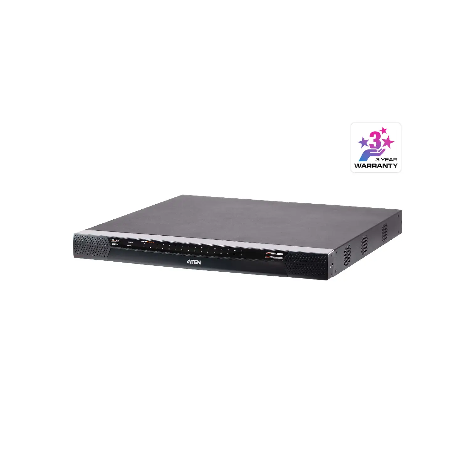 ATEN | 32-Port KVM over IP Switch with Virtual Media (1920 x 1200), 1-Local/1-Remote Access | KN1132VB-AX-E