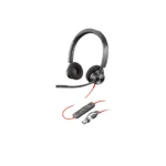 Poly Blackwire 3320 Stereo Microsoft Teams Certified USB-C Headset +USB-C/A Adapter | 8X220AA