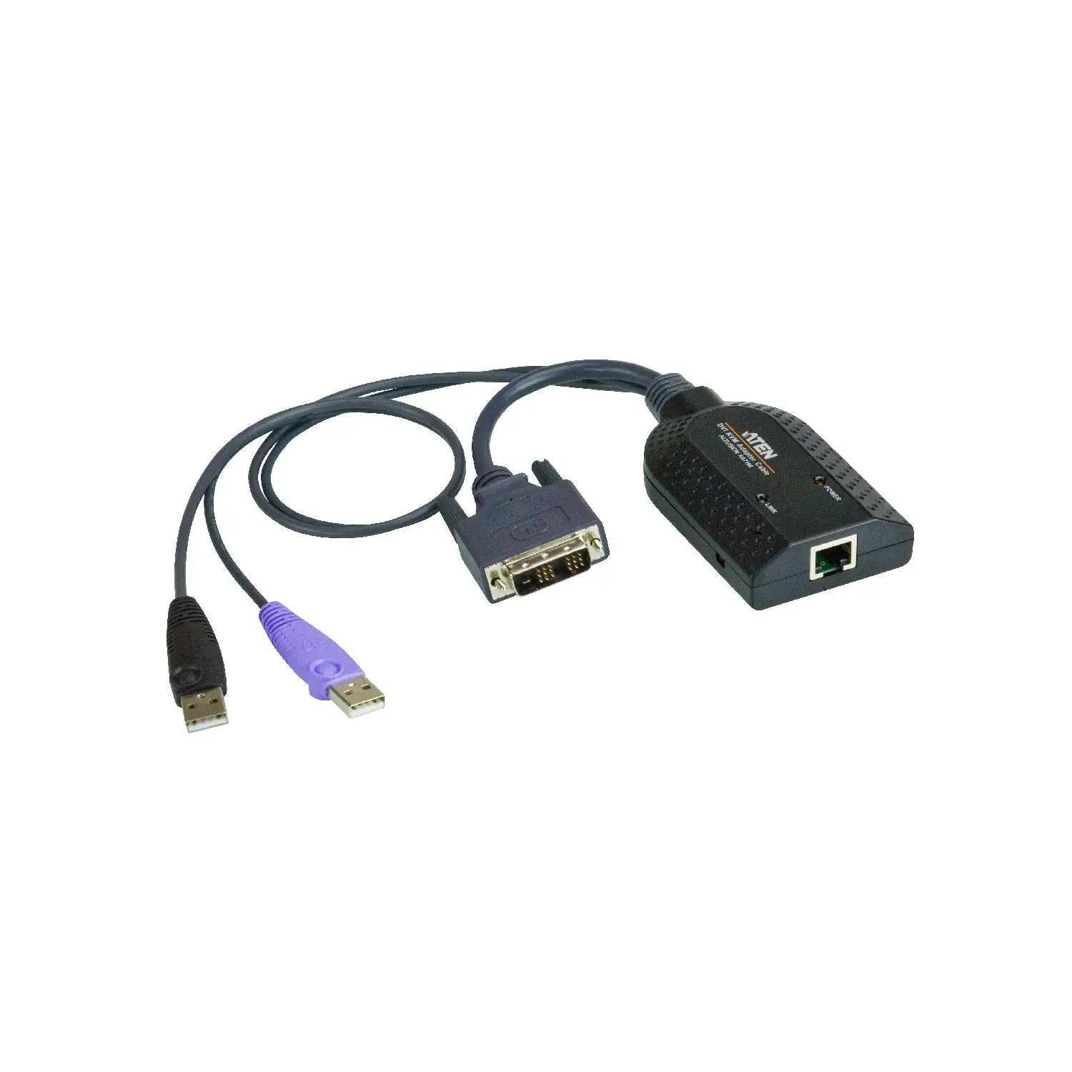 ATEN | USB DVI Virtual Media KVM Adapter W/CAC | KA7166-AX