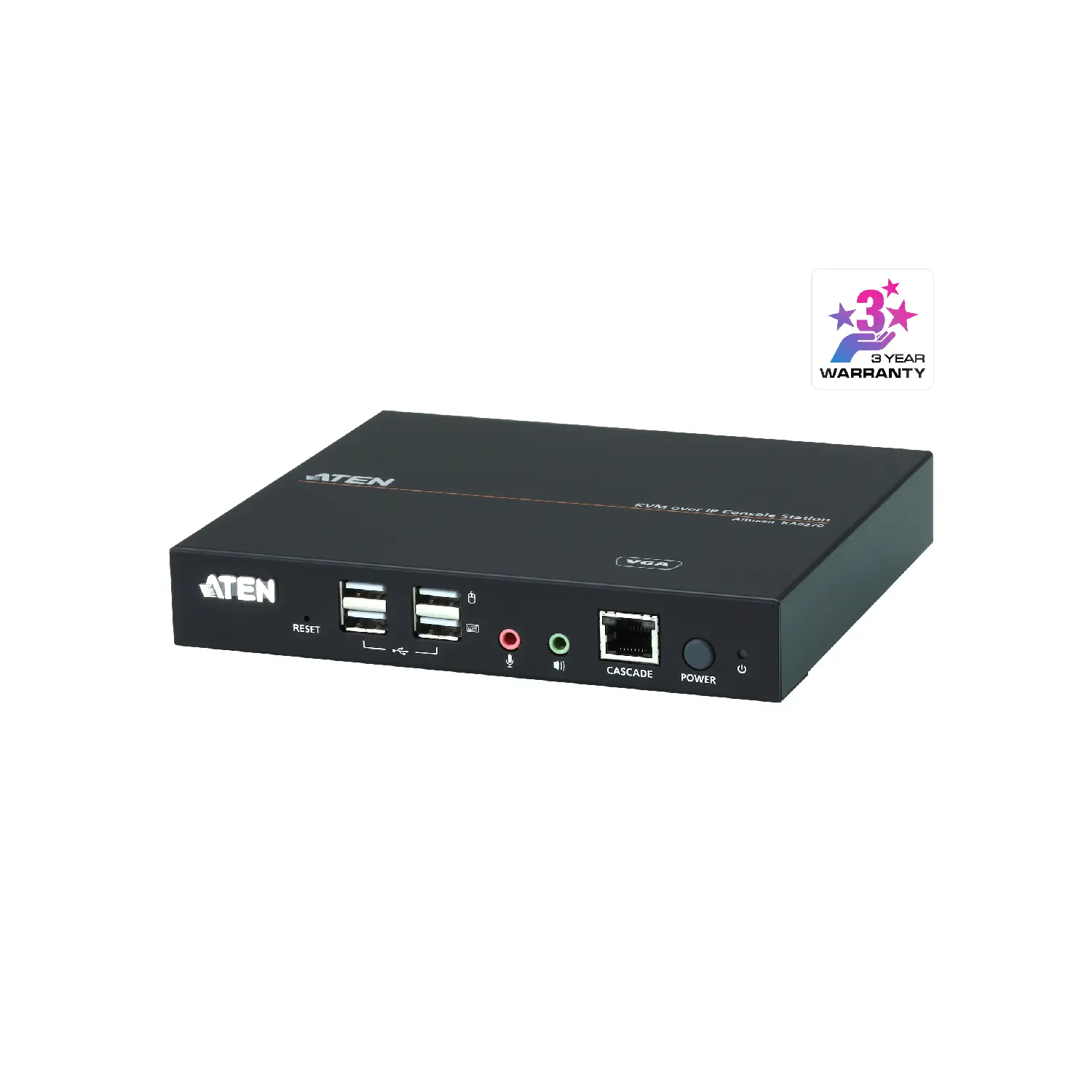 ATEN | VGA KVM over IP Console Station | KA8270-AX-E