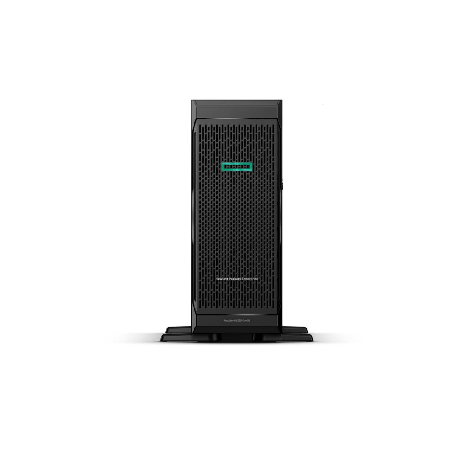 HPE ProLiant ML350 G10 8 SFF Tower Server | Intel Xeon Silver 4210R | 2*HPE 480GB | 3*HPE 1.2TB | 32 GB  | 3 Year | P59548-421