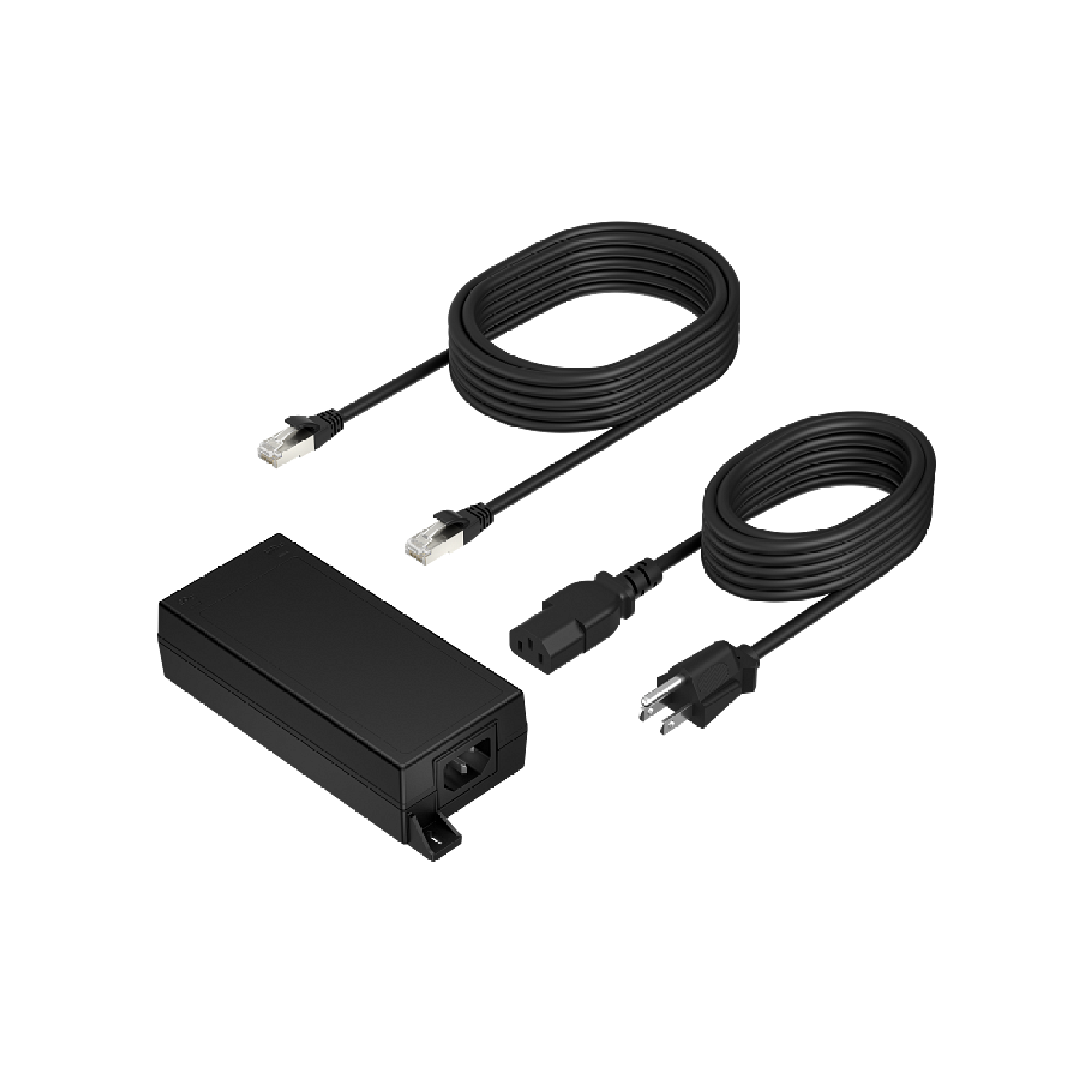 Poly PoE++ 65W 2.5G Adapter with 3.66m CAT6A Cable and Power Cord (B5NH6AA)